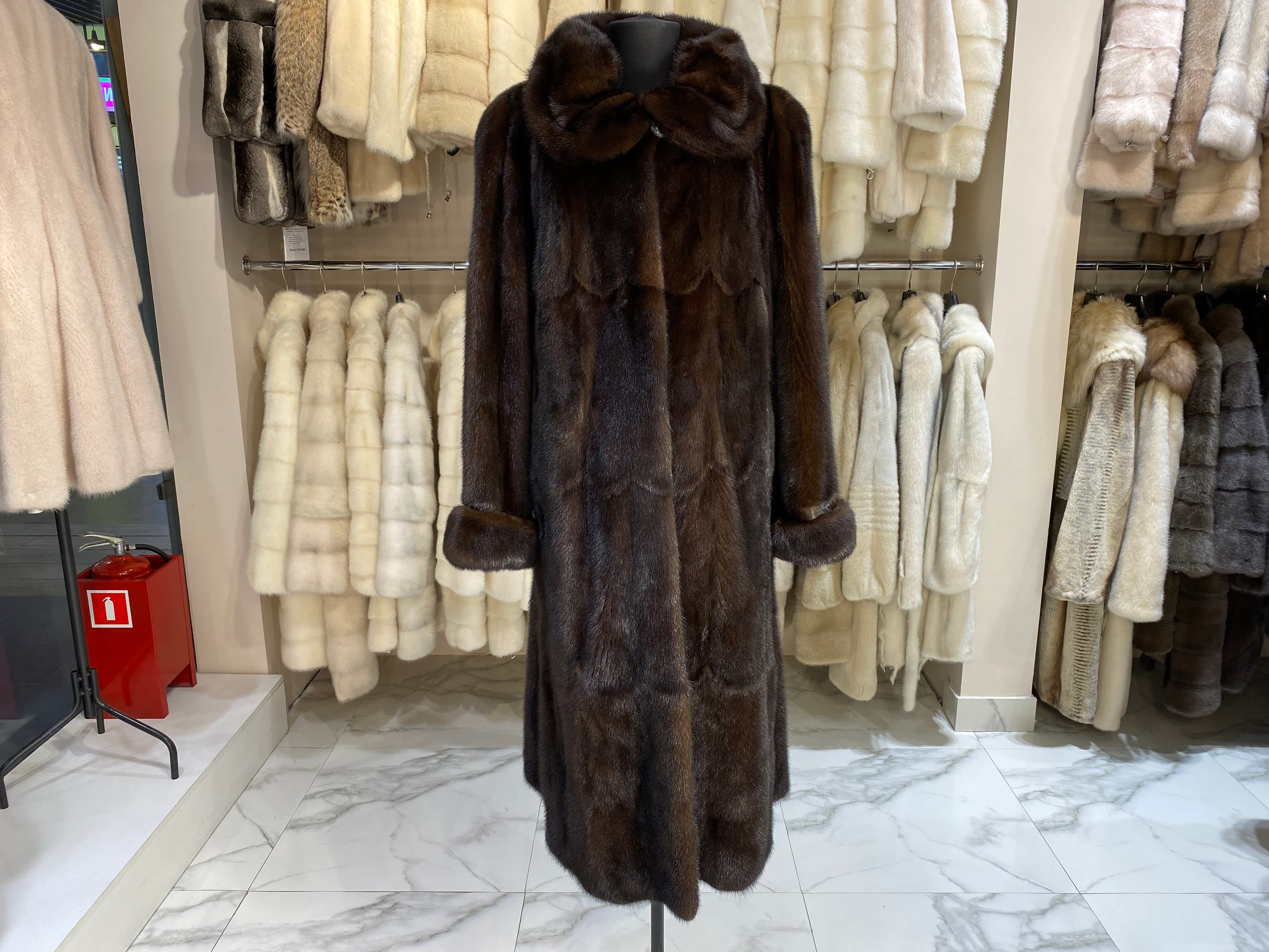 Норковая шуба 50-52