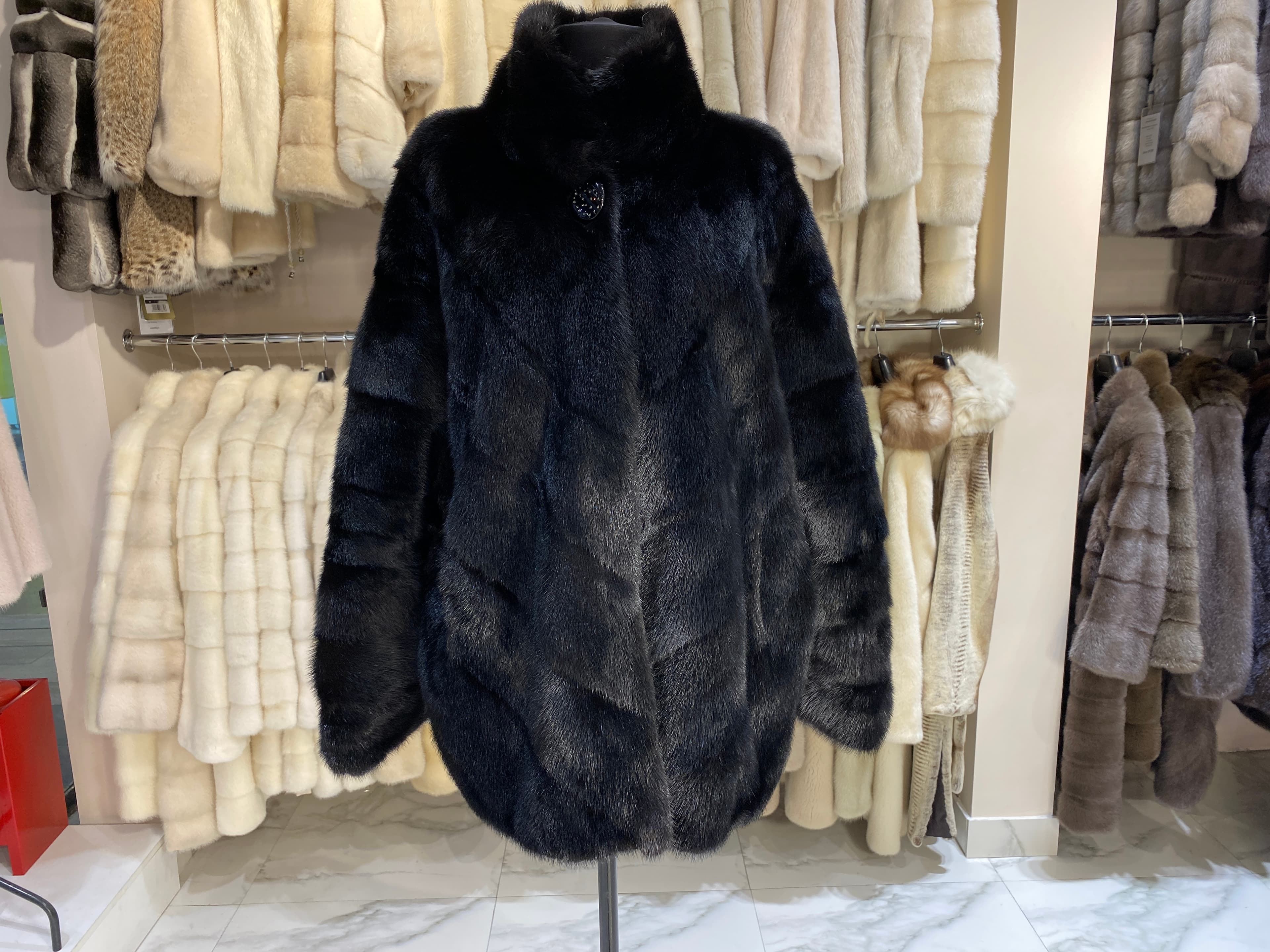 Норковая шуба 50-52
