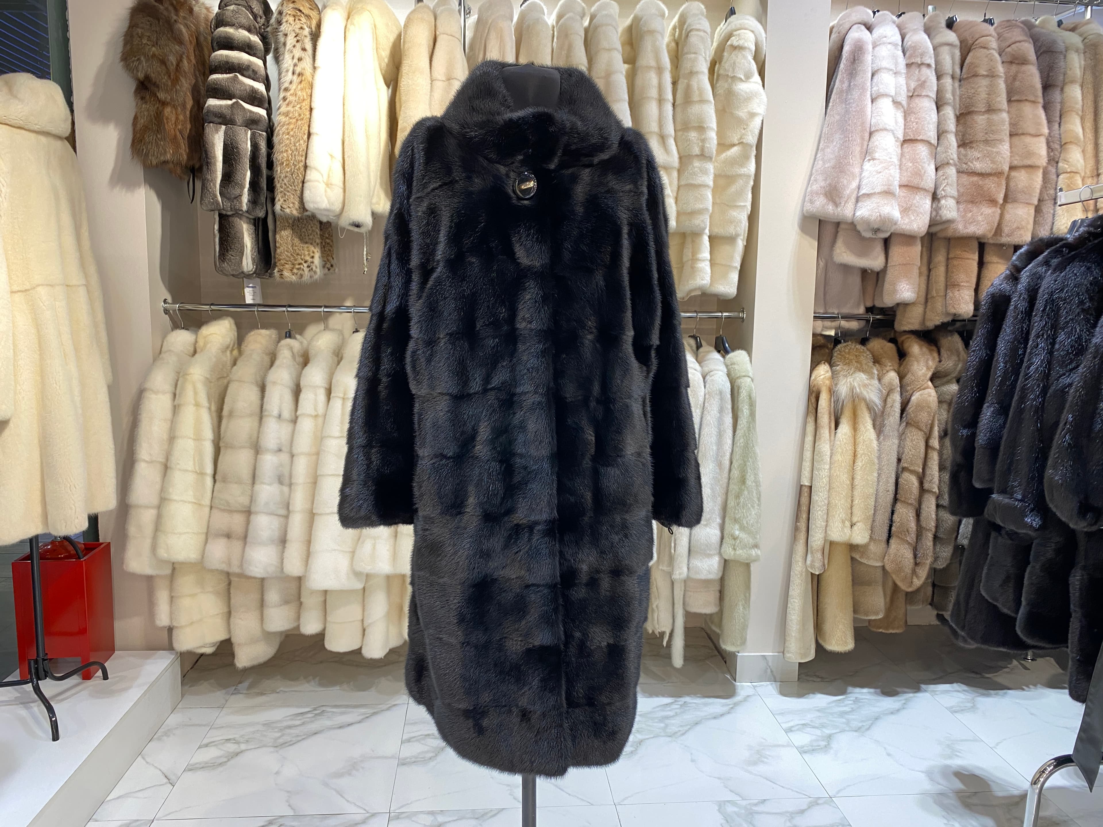Норковая шуба 50-52