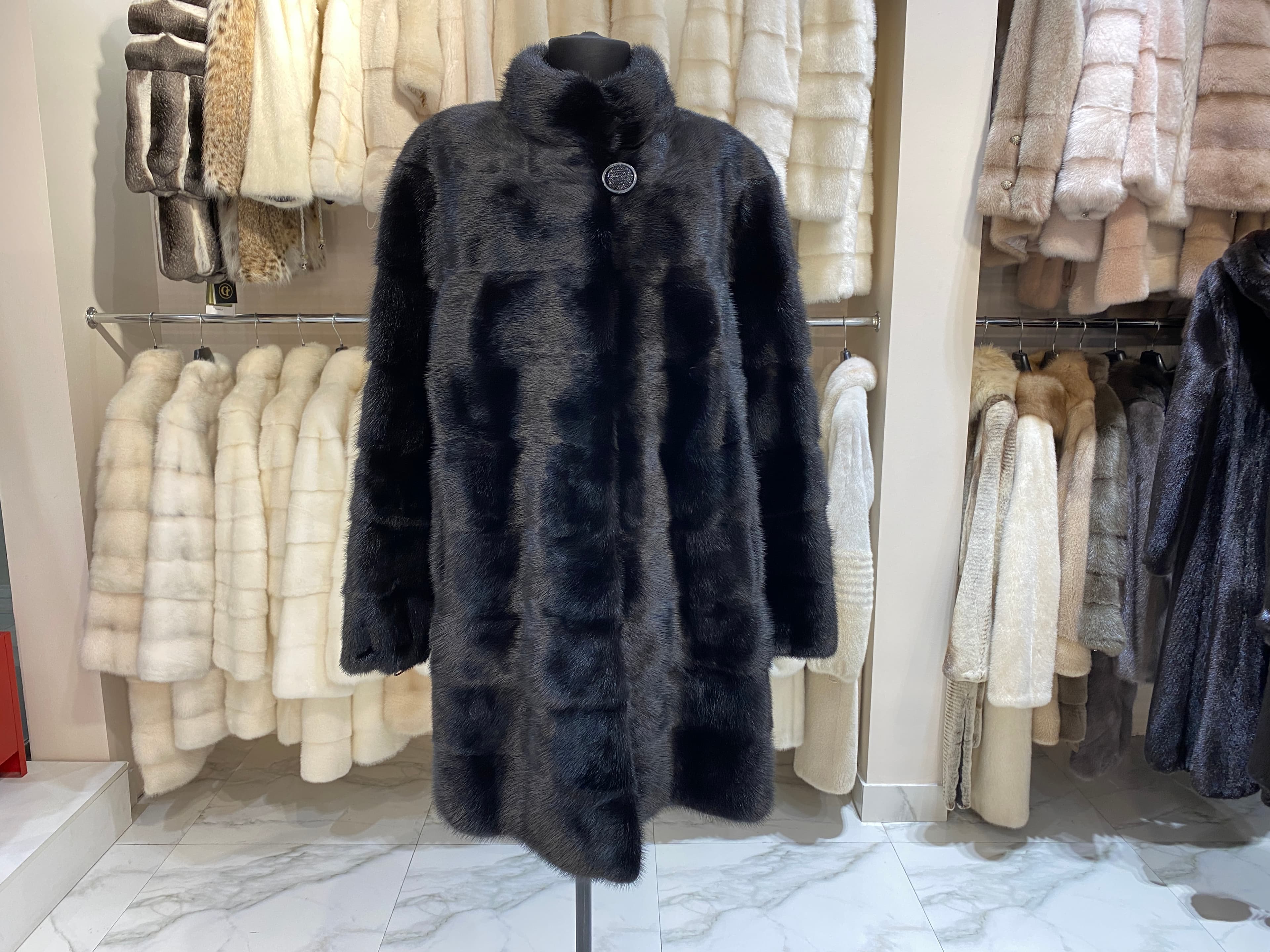Норковая шуба 50-52