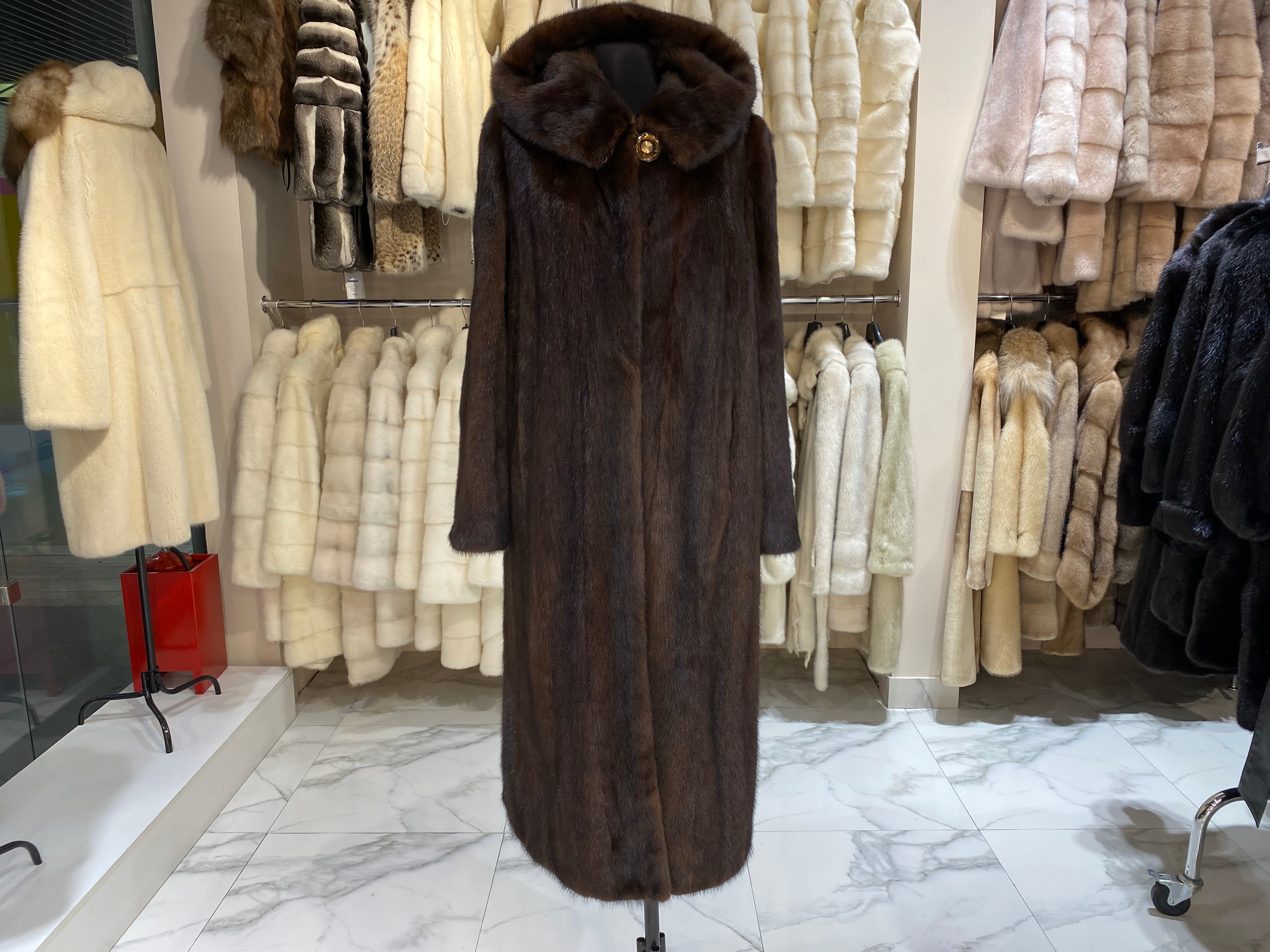 Норковая шуба 50-52