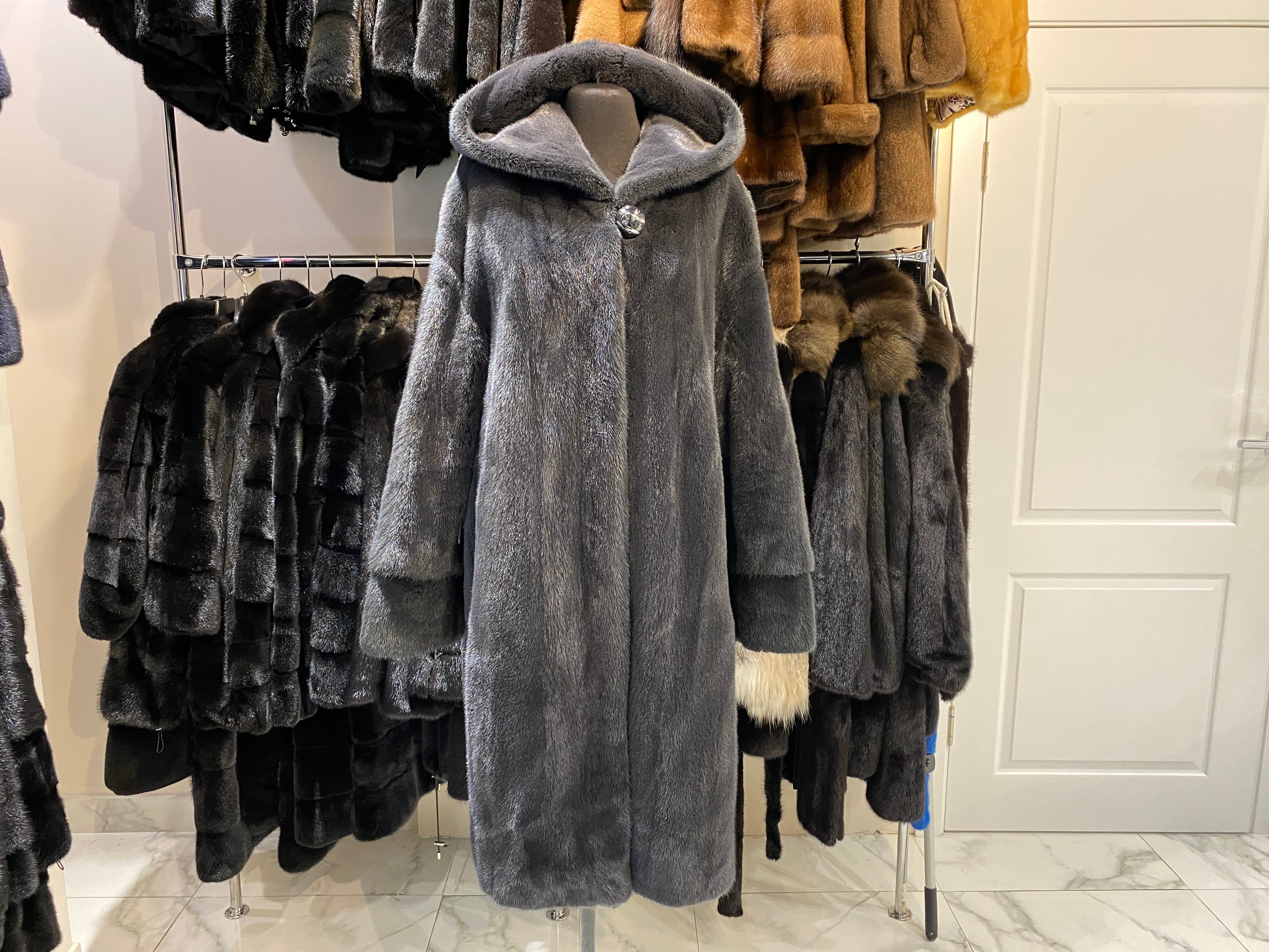 Норковая шуба 50-52