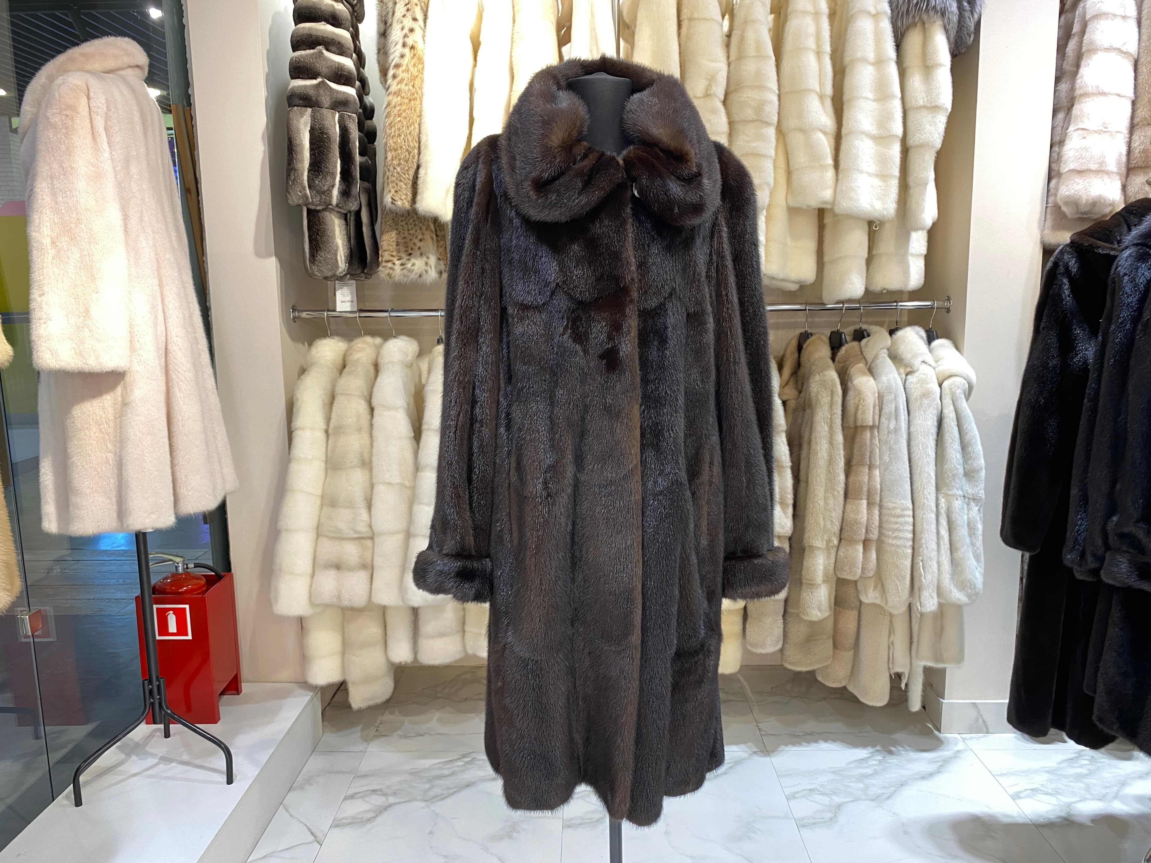 Норковая шуба 50-52