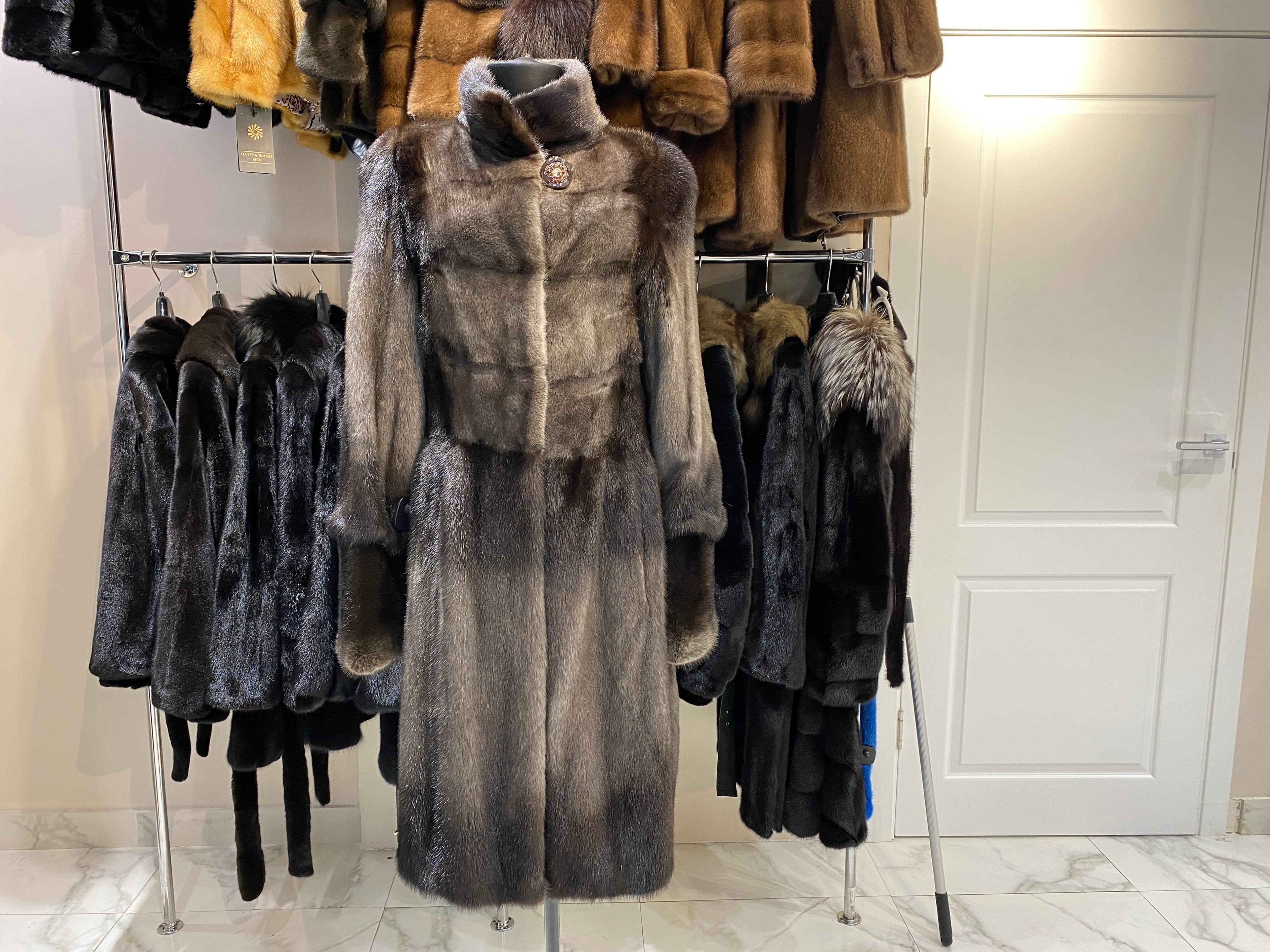 Норковая шуба 40-42