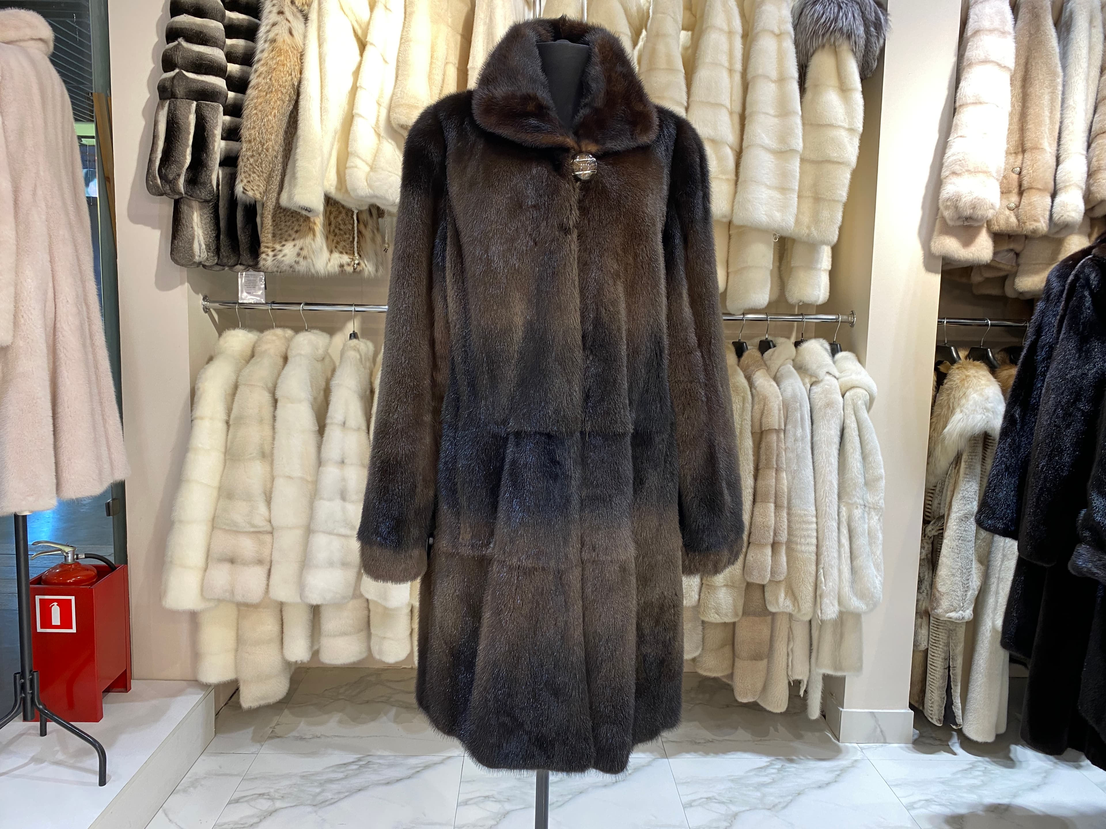 Норковая шуба 50-52
