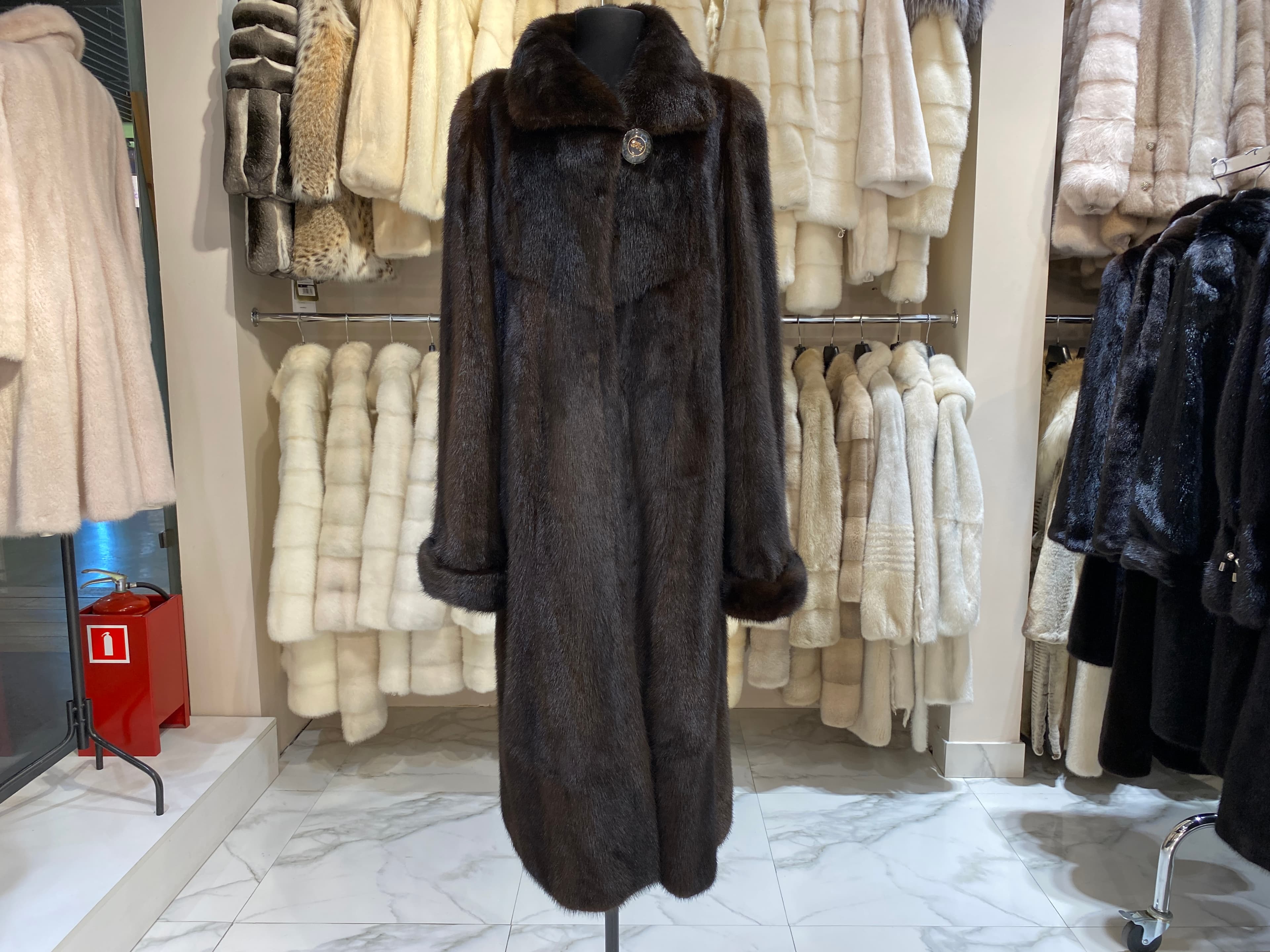 Норковая шуба 50-52