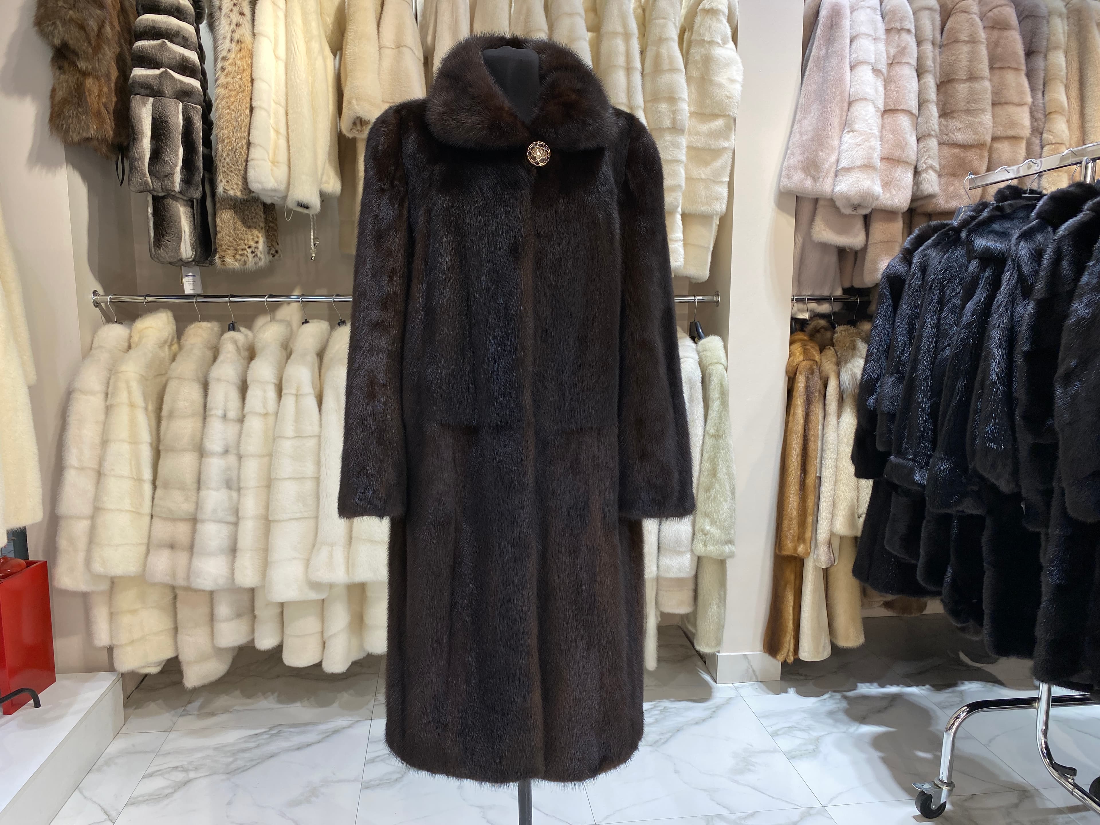 Норковая шуба 50-52