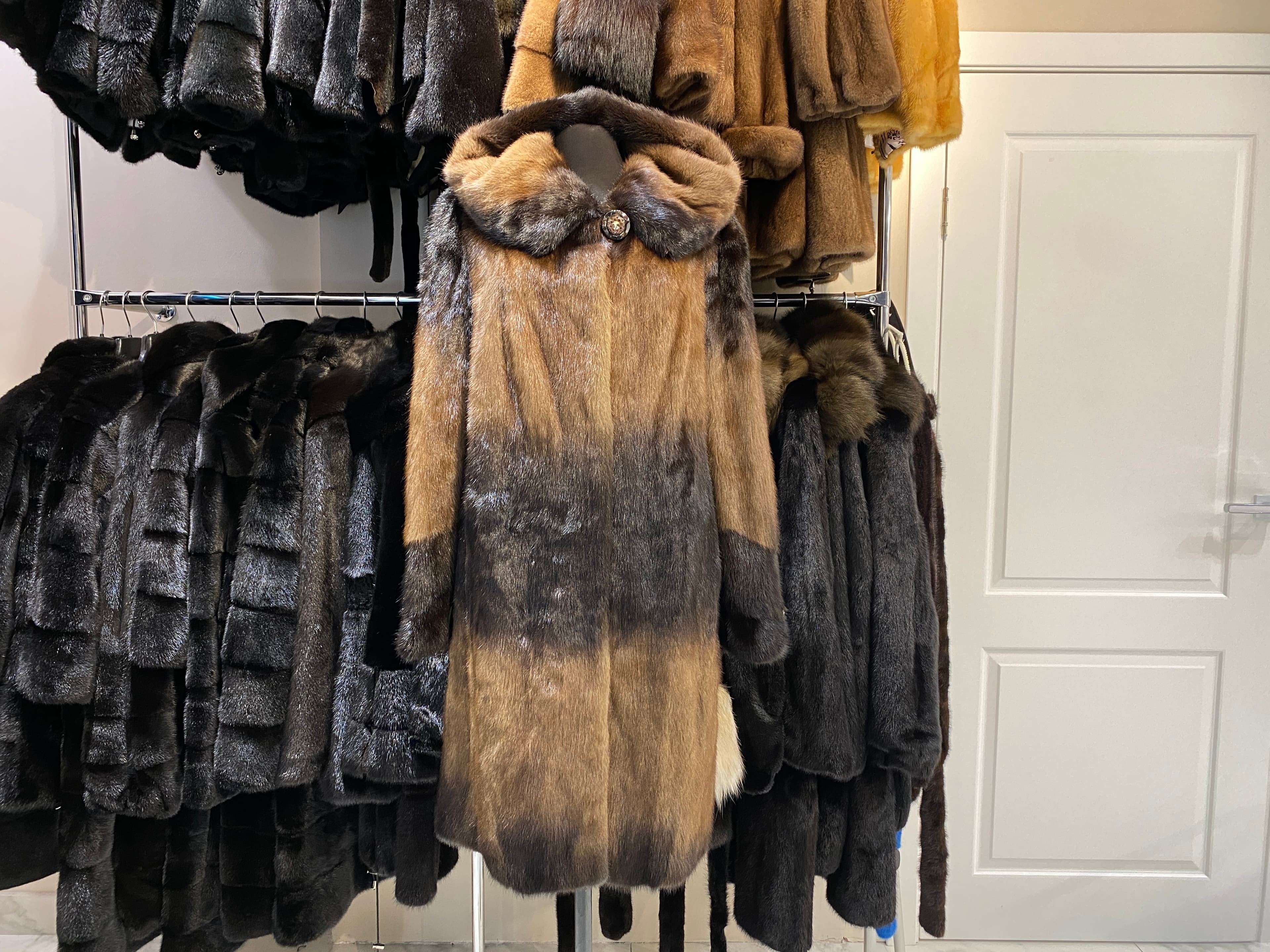 Норковая шуба 48-50